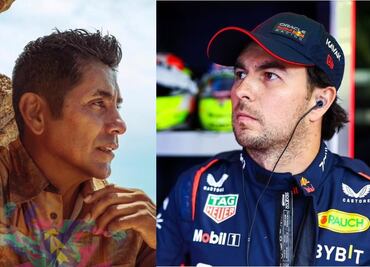 Checo Pérez le revela a Jorge Campos su cábala para ganar carreras