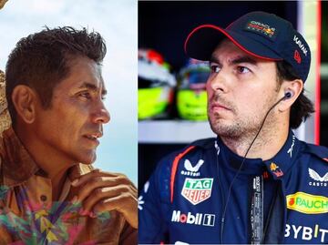 Checo Pérez le revela a Jorge Campos su cábala para ganar carreras