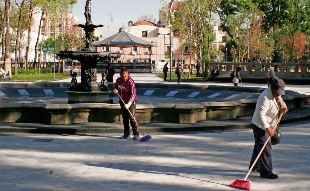 -Los trabajos de remozamiento se prolongaron por ocho meses, tiempo en que permaneció cerrado el jardín. Foto:
Rebeca Argumedo