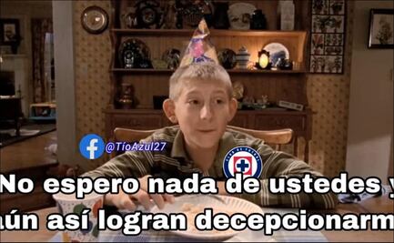 Cruz Azul decepcionó a su afición en la última jornada; estos son los mejores MEMES