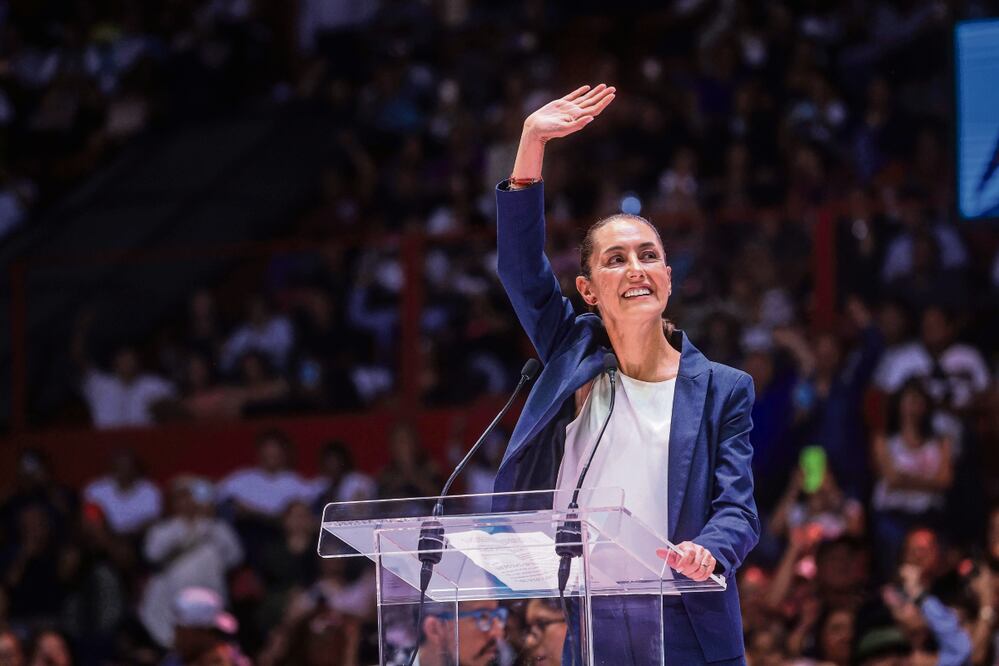 Claudia Sheinbaum, virtual presidenta de México. Foto: EL UNIVERSAL