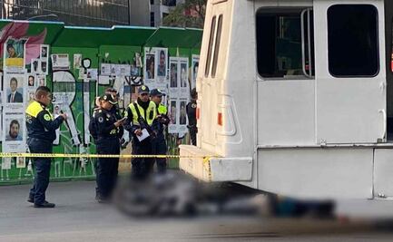 Glorieta del Ahuehuete: muere motociclista atropellado por camión que trasladaba a personal militar