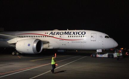 Llega a México avión con insumos médicos de China