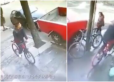Exhiben en video a ciclista que muestra sus genitales a mujer en la Miguel Hidalgo