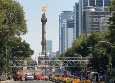 Cierran Paseo de la Reforma para el "Show Run" de Checo Pérez a un par de días