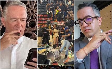 Chumel Torres y Salinas Pliego reaccionan a destrozos en Palenque de Texcoco tras abucheos a Luis R Conriquez; esto dijeron