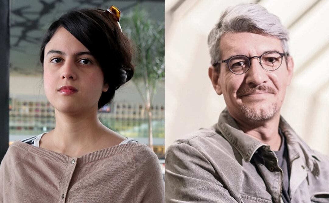 Los escritores Brenda Lozano y Emiliano Monge. Foto: Archivo El Universal