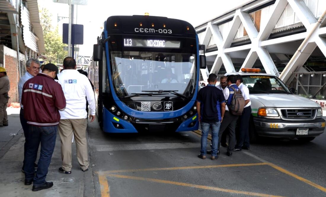 La Línea 13 del Trolebús que va de Constitución de 1917 a Mixcoac inició operación y atravesará las alcaldías Iztapalapa, Benito Juárez y Coyoacán, en la Ciudad de México, el 7 de junio de 2025. Foto: Carlos Mejía/EL UNIVERSAL