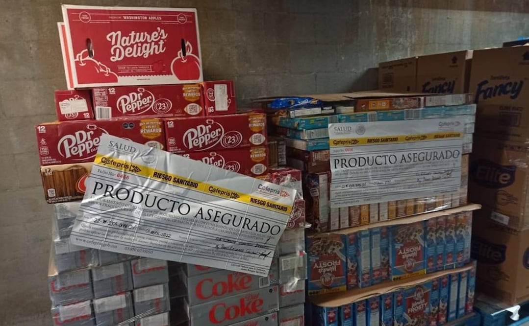 Cofepris y Profeco también inmovilizaron chocolates, caerles, gelatinas, entre otros. Foto: Cofepris