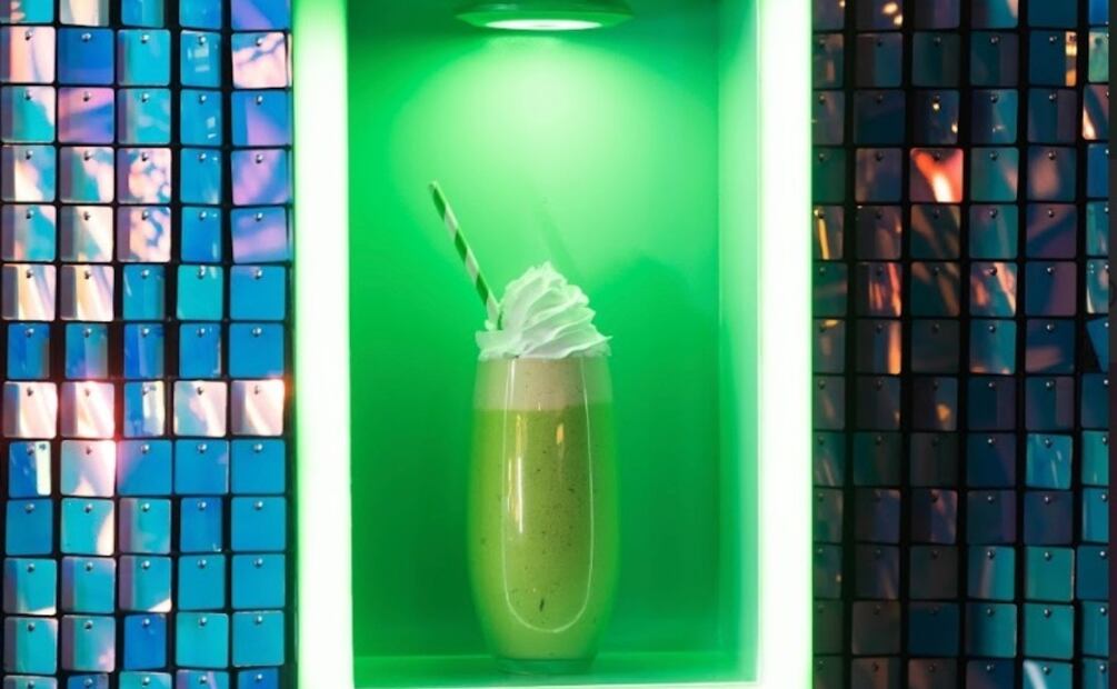 Cóctel verde inspirado en Dulce. Foto: cortesía