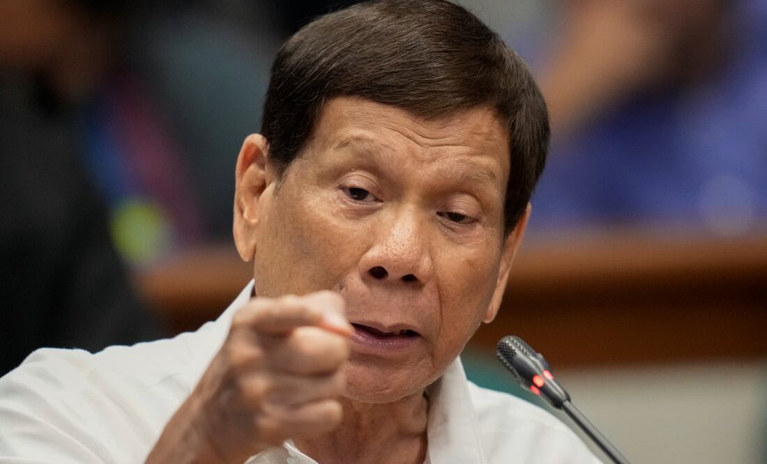 Rodrigo Duterte comparece ante la CPI. Foto: AP
