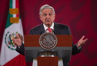No permitiremos la violencia, no podemos actuar como el avestruz, dice AMLO ante amenazas de "El Marro"