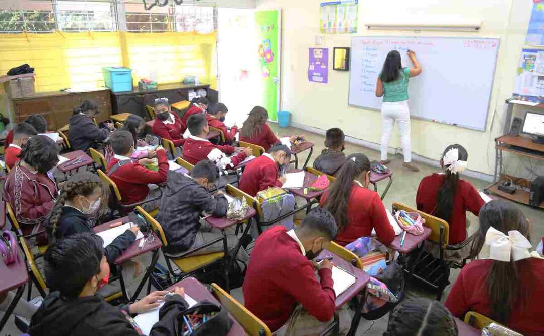 Salón de clases. Foto: Especial
