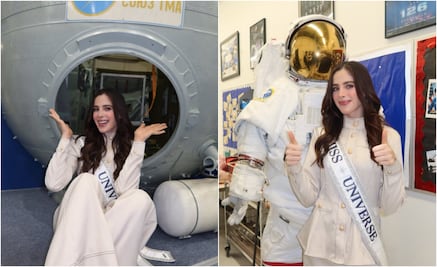 Se le acaba el reinado a Fátima Bosch y, en su estancia en la NASA le dicen: "sé Miss Universo para siempre"