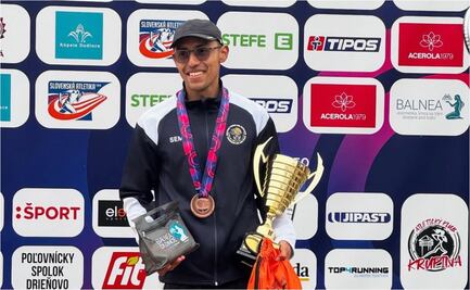 El marchista José Luis Doctor sube al podio en Dudinska; impuso récord mexicano