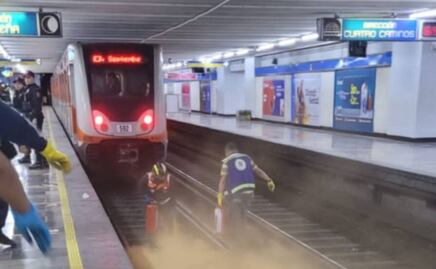 Metro y Metrobús: Tren del Metro arrolla a persona en estación San Antonio Abad de Línea 2