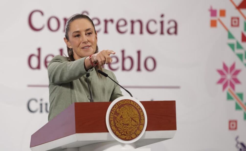La presidenta Claudia Sheinbaum aseguró que realmente se hizo una nueva línea 1 del Metro, tras la remodelación que tuvo y será inaugurada en noviembre próximo. Foto: Carlos Mejía / EL UNIVERSAL