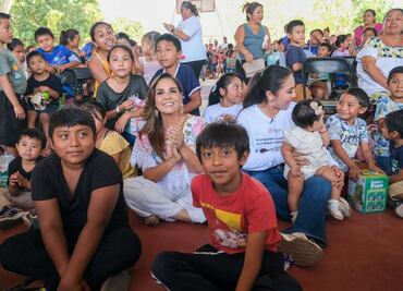 Arranca celebración por el Día de la Niña y el Niño en Quintana Roo; realizarán festivales en 100 comunidades rurales