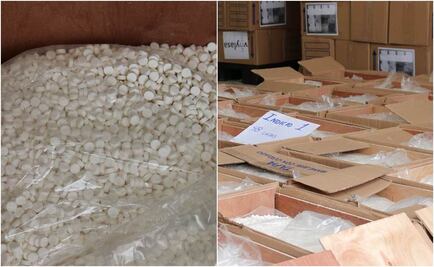 Incautan 3.6 ton de pastillas psicotrópicas en Yucatán