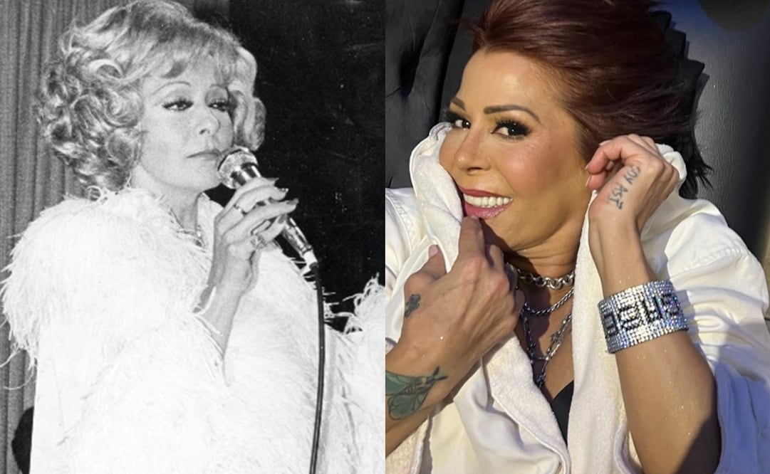 Alejandra Guzmán y Silvia Pinal. Foto: Instagram oficial de Alejandra Guzmán/EL UNIVERSAL, archivo.