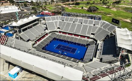 Revelan fecha de reapertura de la Arena GNP; estará lista para el Abierto Mexicano de Tenis