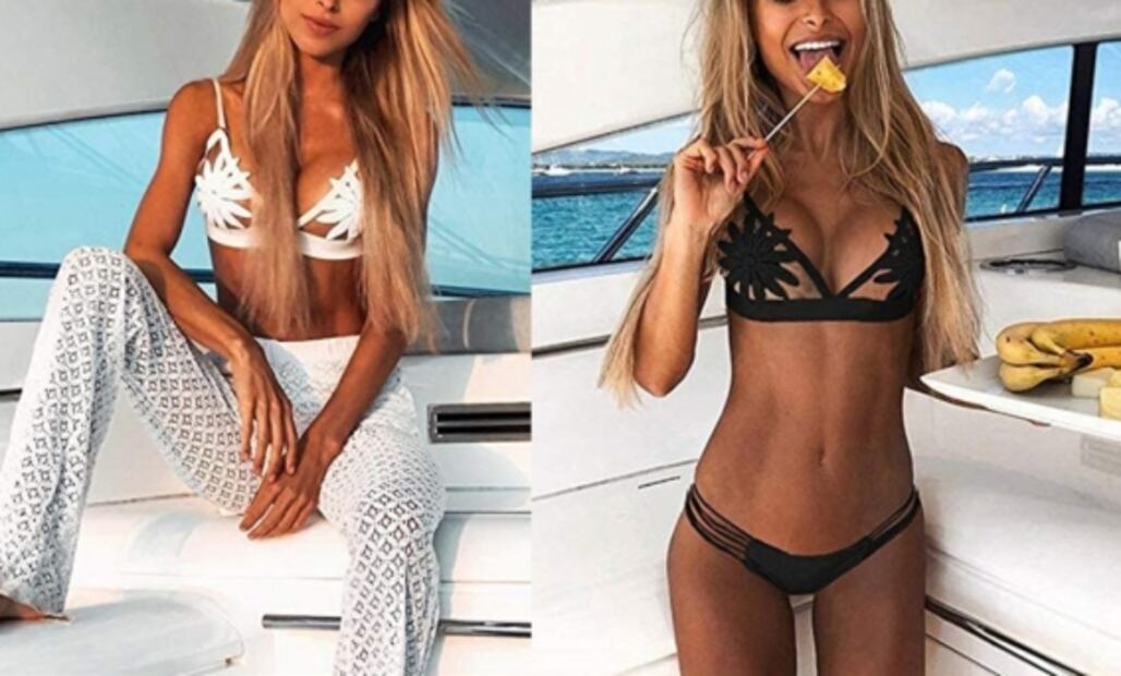 Geraldine Bazán lleva el bikini más chic y sexy para la temporada
