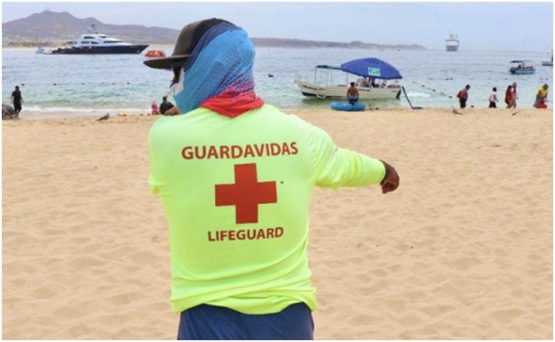 Las autoridades confirmaron a EL UNIVERSAL que la playa en Baja California Sur permanecerá cerrada, en tanto se evalúa la zona y se descartan riesgos tras el avistamiento del tiburón este 18 de septiembre de 2024. Foto: Especial