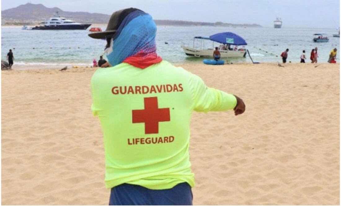 Las autoridades confirmaron a EL UNIVERSAL que la playa en Baja California Sur permanecerá cerrada, en tanto se evalúa la zona y se descartan riesgos tras el avistamiento del tiburón este 18 de septiembre de 2024. Foto: Especial