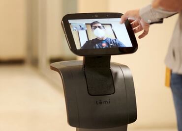 Temi, the AI robot fighting COVID-19 in Mexico
