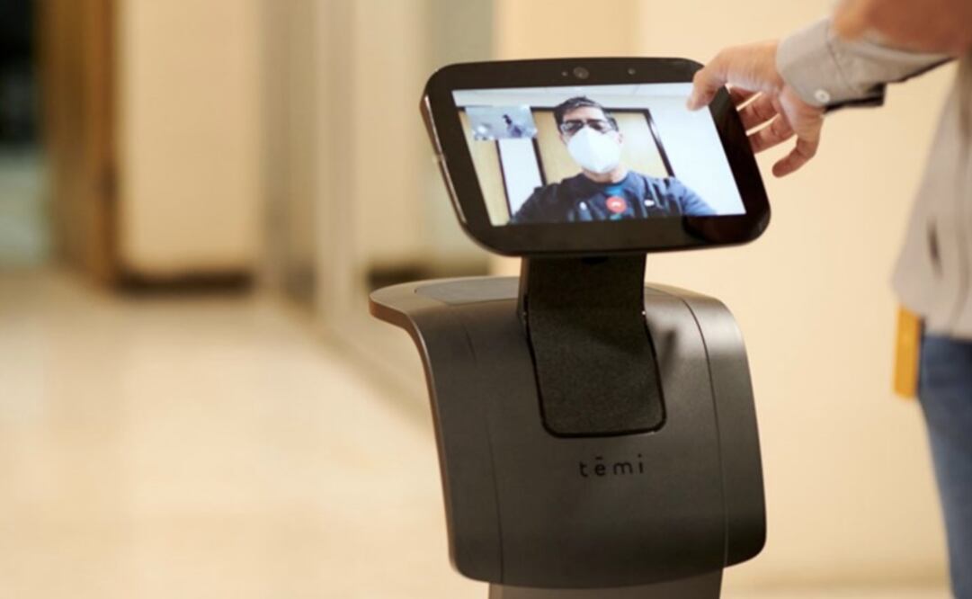 The robot can help in the timely treatment of patients with COVID-19 - Photo: Taken from Ternium's Twitter account