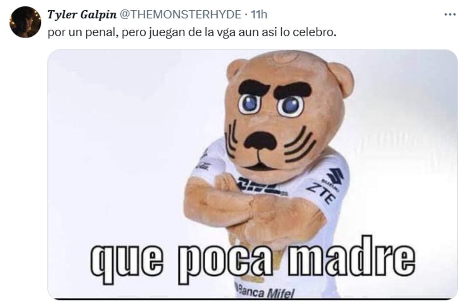 Los mejores memes del triunfo de Pumas ante Mazatlán