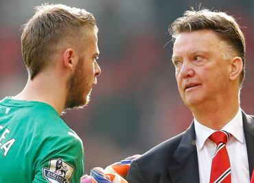 Van Gaal descarta a De Gea para juego contra Tottenham