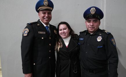 Alma se reencuentra con policías que la salvaron en Multifamiliar Tlalpan