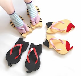 Conoce las sandalias de gato para los amantes de los mininos