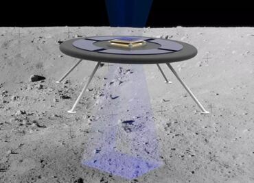 Diseñan un astromóvil que levitaría gracias a la carga eléctrica natural de la Luna
