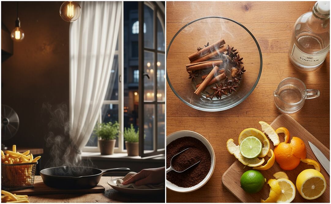 ¿Cómo eliminar el olor a frituras en casa? conoce los trucos eficaces