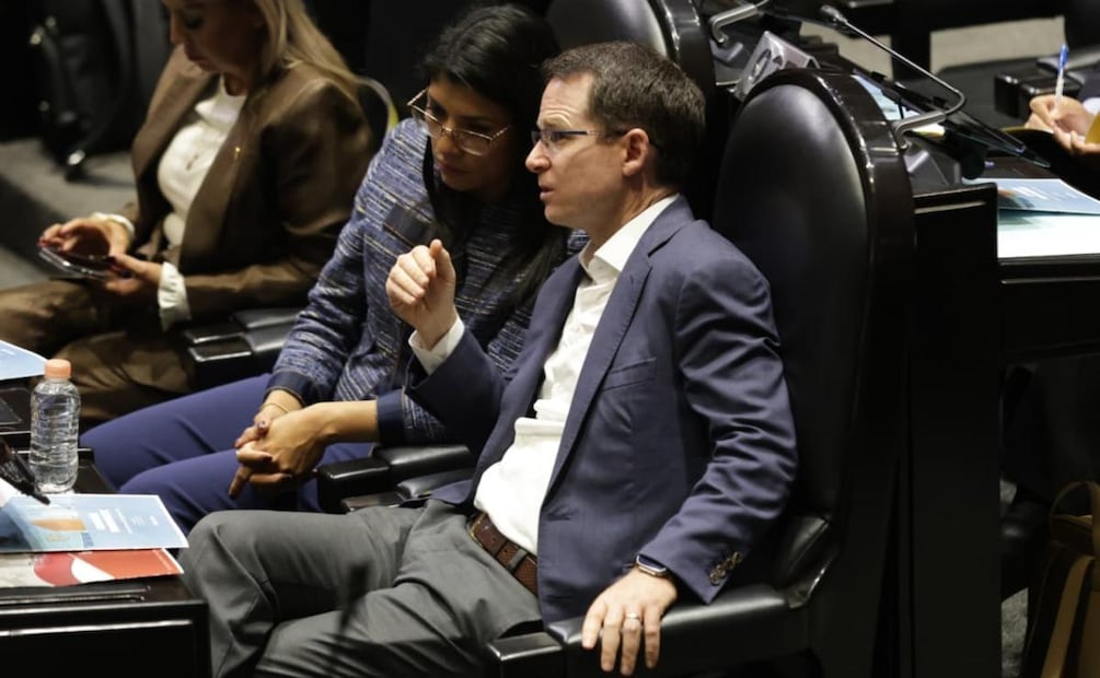 Ricardo Anaya durante sesión de la Comisión Permanente en la Cámara de Diputados (07/01/2026). Foto: Carlos Mejía / EL UNIVERSAL