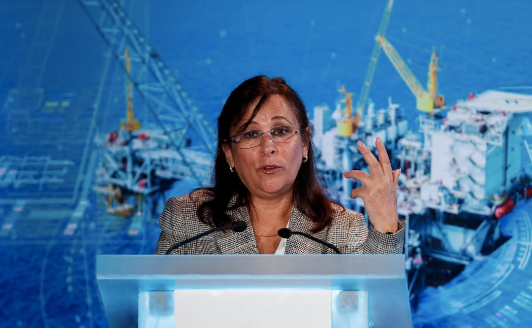 Rocío Nahle is the head of the Energy Ministry - Photo: José Méndez/EFE