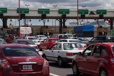 Carretera México-Pachuca registra mayor aforo vehicular