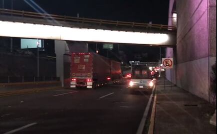 Carambola de seis vehículos en la México-Querétaro deja un muerto; Guardia Nacional resguarda la zona