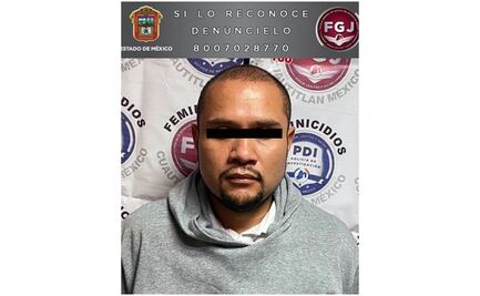 Cae sujeto que intentó matar a golpes a su esposa por revisarle el celular en Edomex