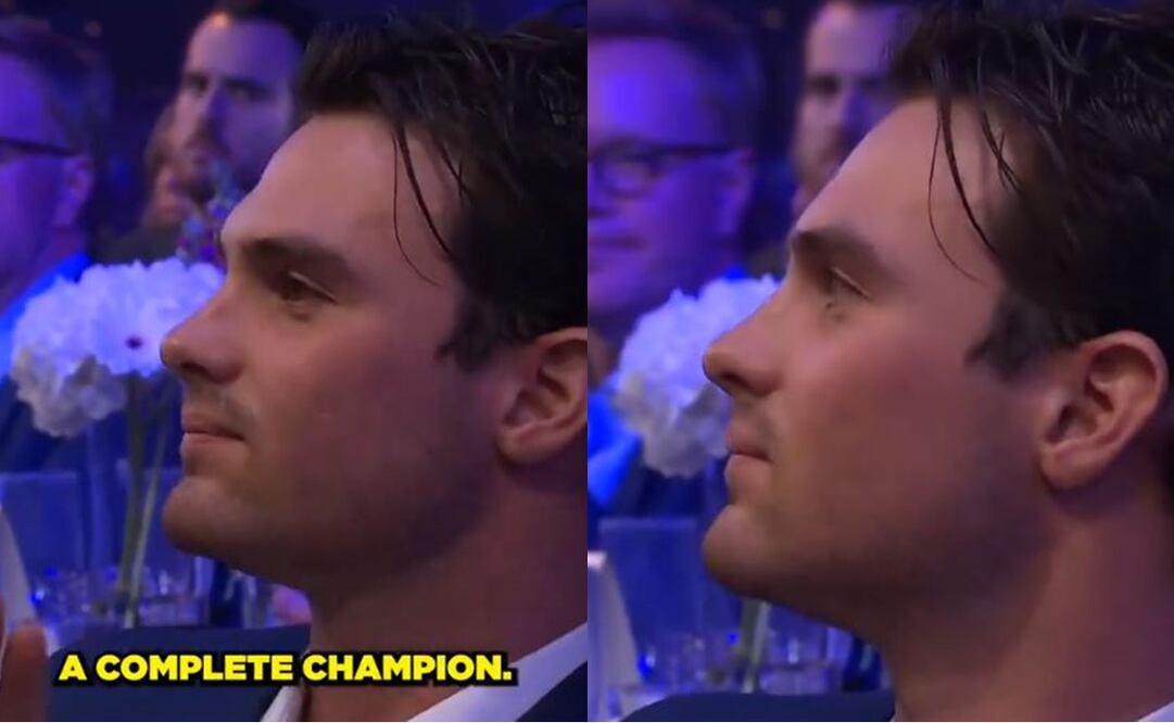 Pato O’Ward, durante la cena de gala de las 500 Millas de Indianápolis - Foto: IndyCar