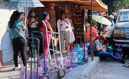 Apartan lugares para comprar un garrafón de agua de $5