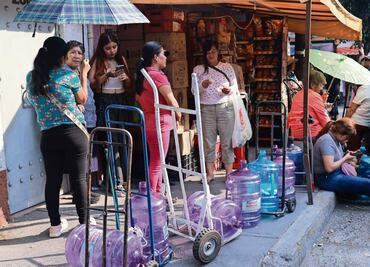 Apartan lugares para comprar un garrafón de agua de $5