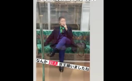 “Quería matar y ser condenado a muerte”, dice Joker, el atacante del tren de Japón