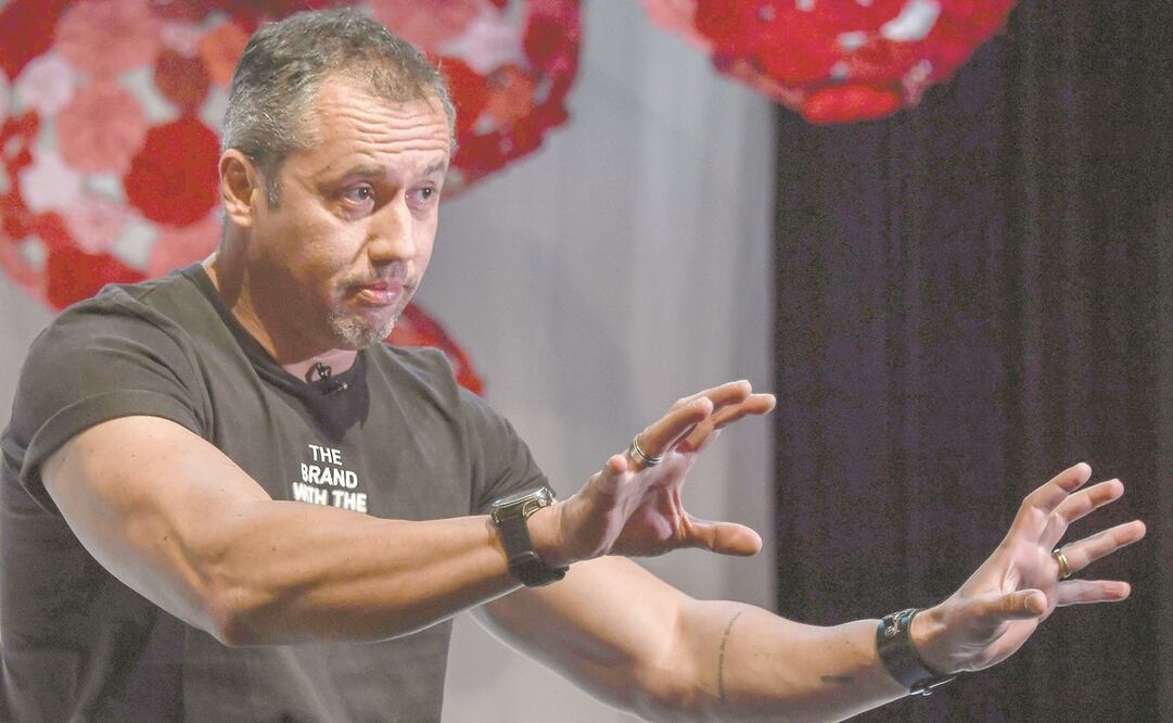 El exsecretario de Cultura brasileño Roberto Alvim, durante una entrevista en julio de 2019, en Sao Paulo. Foto: NELSON ALMEIDA. AFP