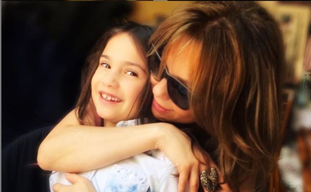 Thalía y su hija. FOTO: Instagram