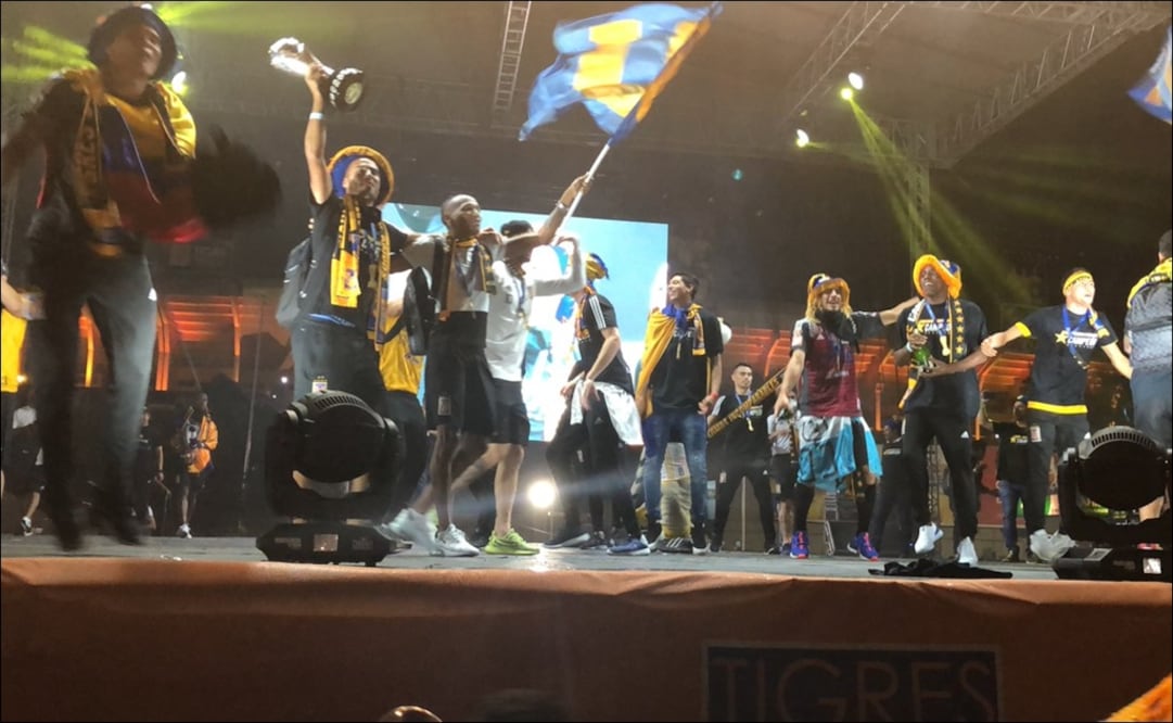 La ciudad de Monterrey no durmió tras el título de los Tigres. Foto: Twitter