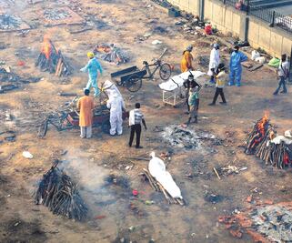 India reporta récord de contagios