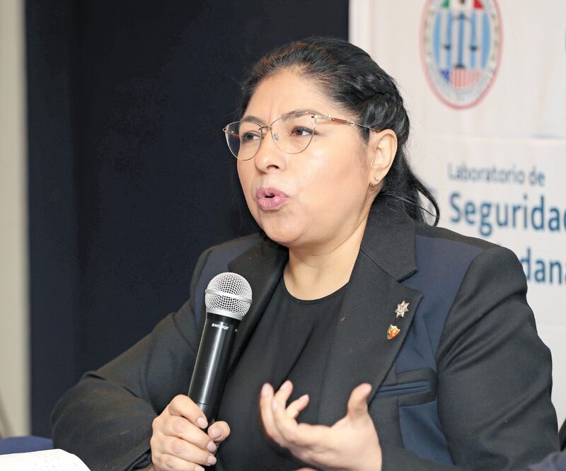 La secretaria de Seguridad mexiquense, Maribel Cervantes, aseguró que las denuncias por violencia de género han incrementado. Foto: ARCHIVO EL UNIVERSAL